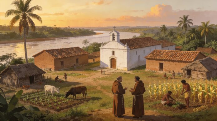 Capuchinos catalanes en la Guayana
