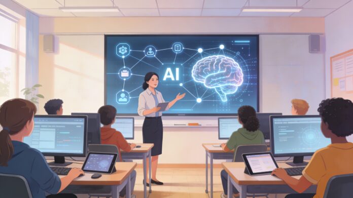 El diseño e implementación de proyectos de Inteligencia Artificial en la Educación primaria y secundaria